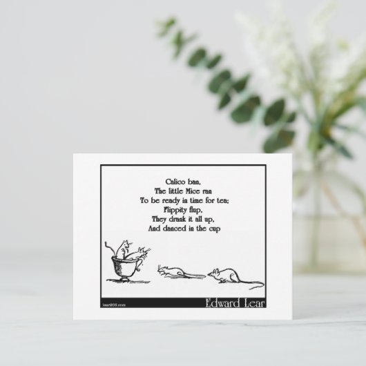 Calico Ban Briefkaart (Staand voorkant)