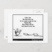 Calico Ban Briefkaart (Voorkant / Achterkant)