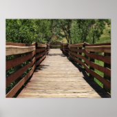 Calico Basin, Red Rock Canyon, Nevada Hiking Trail Poster (Voorkant)