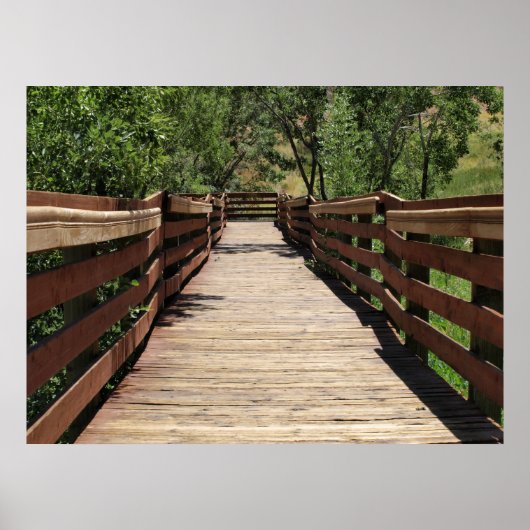 Calico Basin, Red Rock Canyon, Nevada Hiking Trail Poster (Voorkant)