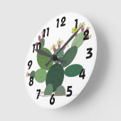 Calico Cactus Ronde Klok (Hoek)