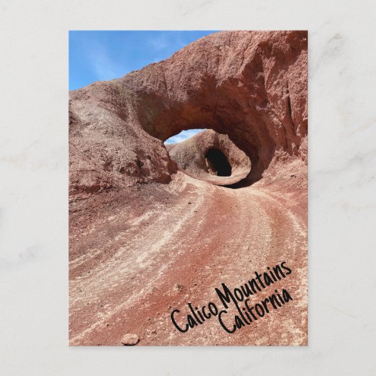 Calico Californië Briefkaart (Voorkant)
