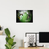 Calico Camo Cats Poster (Thuiskantoor)