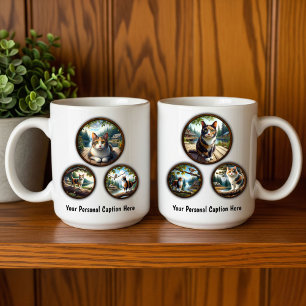 Calico Cat 6-Afbeelding Koffie Mok Design