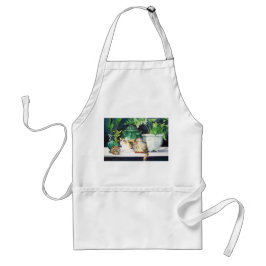 Calico Cat Apron Standaard Schort
