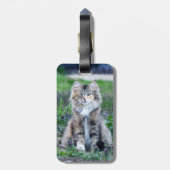 Calico Cat Bagagelabel (Achterkant verticaal)