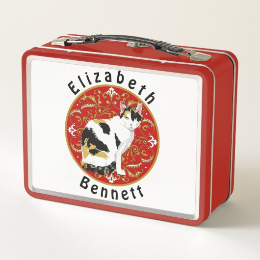 Calico Cat Baroque (Achterkant)