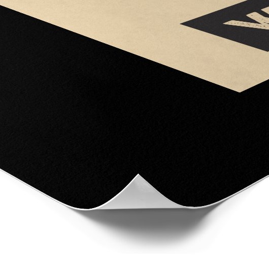 Calico Cat Bartender Poster (Hoek)