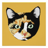 Calico Cat Bonita Perfect Poster (Voorkant)