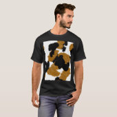 Calico Cat Bont Print T-shirt (Voorkant volledig)