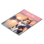 Calico Cat by Lake Notitieboek (Linkerzijde)