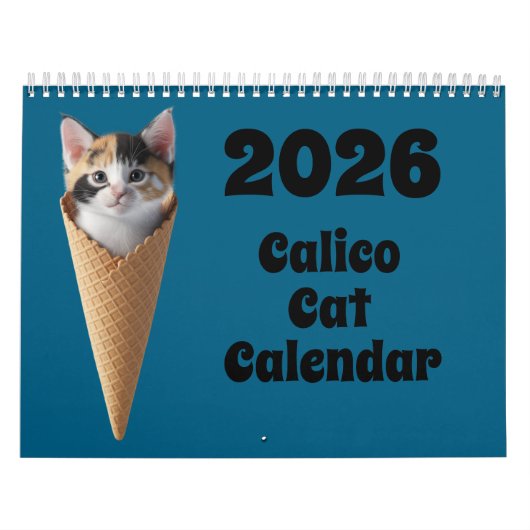 Calico Cat Calendar Kalender (Hoes)