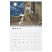 Calico Cat Calendar Kalender (Feb 2027)
