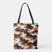 Calico Cat Camouflage Tote Bag (Achterkant)