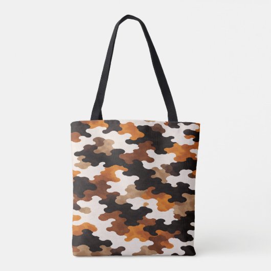 Calico Cat Camouflage Tote Bag (Achterkant)