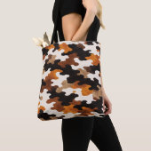 Calico Cat Camouflage Tote Bag (Dichtbij)