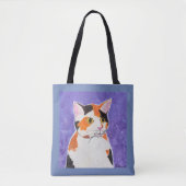 Calico Cat Canvas tas (Voorkant)