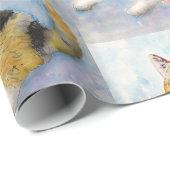 CALICO CAT CHRISTMAS WRAPPINGPAPIER CADEAUPAPIER (Rol Hoek)