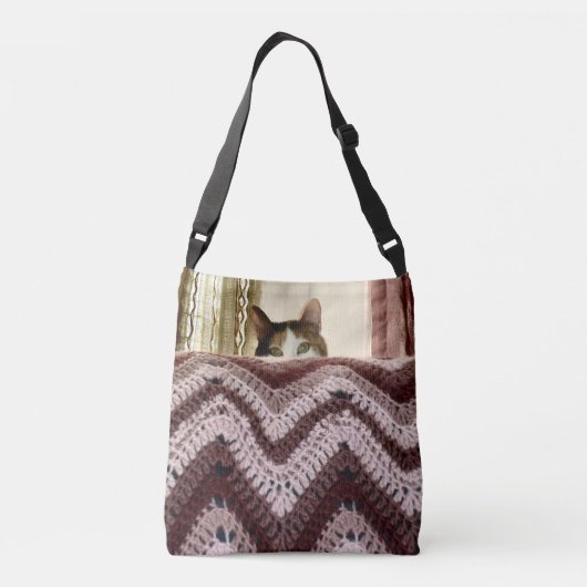 Calico Cat Crossbody Tas (Achterkant)