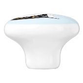 Calico Cat Custom Keramische Knop (Zijkant)