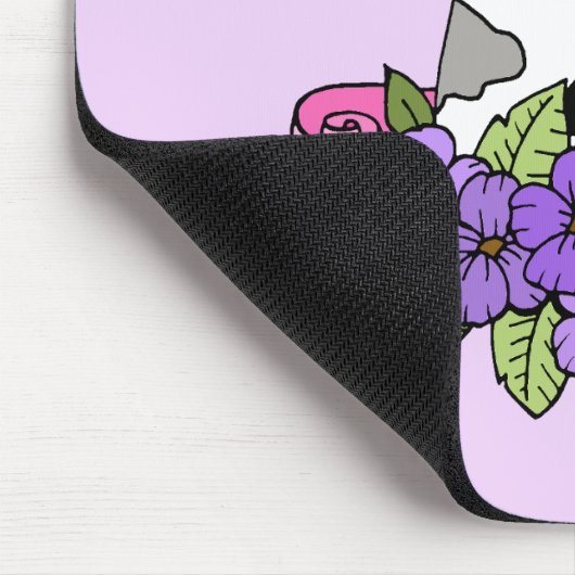 Calico Cat Cute Muismat (Hoek)