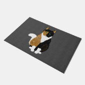 Calico Cat Doormat Deurmat (Schuin)