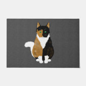 Calico Cat Doormat Deurmat (Voorkant)