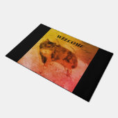 Calico Cat Doormat Deurmat (Schuin)