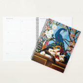 Calico Cat Dragon Red Planner (Display)