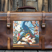 Calico Cat Dragon Red Sticker