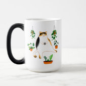 Calico Cat Drink Cofee Mok, Calico Cat Gift  Magische Mok (Links)