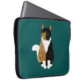 Calico Cat Electronics Bag Laptop Sleeve (Voorkant Rechts)