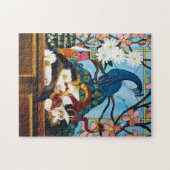 Calico Cat en Dragon Legpuzzel (Horizontaal)