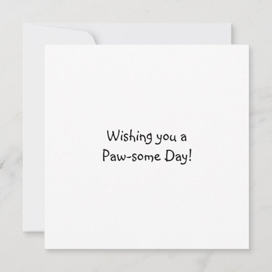 Calico Cat en Folk Art Zonnebloemen (Achterkant)