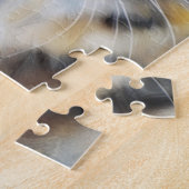 Calico Cat Face Art Puzzel (Zijkant)