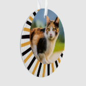 Calico Cat First Christmas Ornament (voorkant)