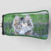Calico Cat Golf Head Hoesje Golfheadcover (Voorkant)