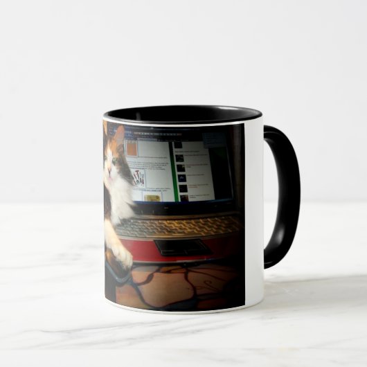 Calico Cat heeft je Mok met een muiskoffie (Voorkant rechts)