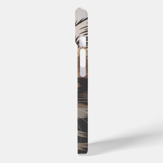 Calico Cat Illustration for Cat Lovers Case-Mate iPhone Case (Achterkant / Links)