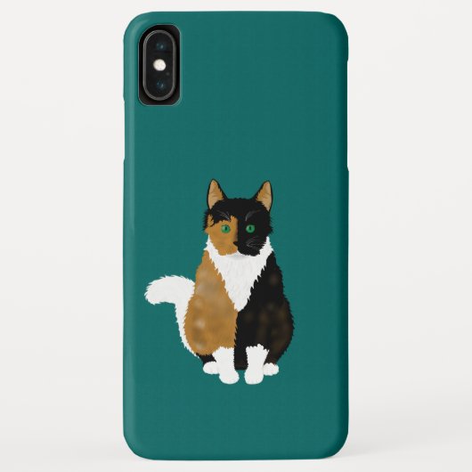Calico Cat iPhone Case (Achterkant)