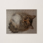 Calico Cat Jigzaag Puzzle Legpuzzel (Horizontaal)