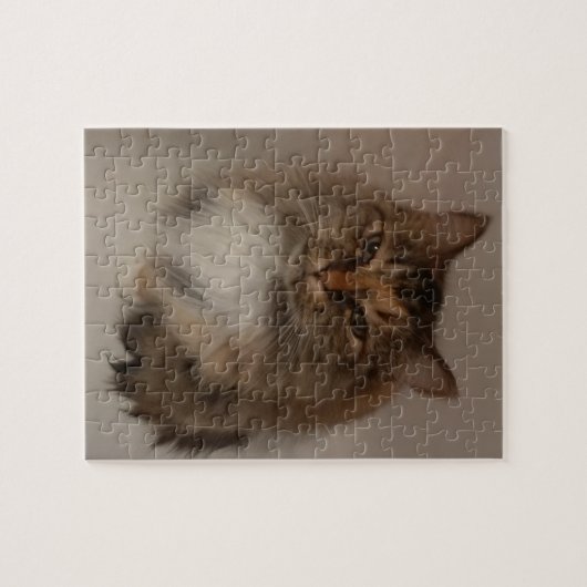 Calico Cat Jigzaag Puzzle Legpuzzel (Horizontaal)