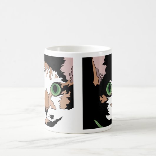 Calico Cat Koffiemok (Center)