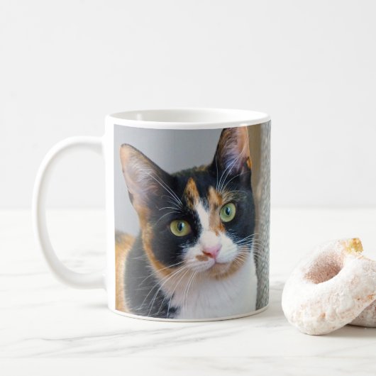 Calico Cat Koffiemok (Met donut)
