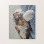 Calico Cat Legpuzzel (Verticaal)