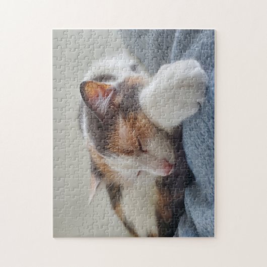 Calico Cat Legpuzzel (Verticaal)