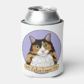 Calico Cat Lover Blikjeskoeler (Blikje Voorkant)