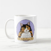 Calico Cat Lover Koffiemok (Links)