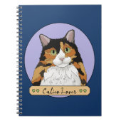 Calico Cat Lover Notitieboek (Voorkant)