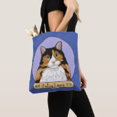 Calico Cat Lover Tote Bag (Dichtbij)